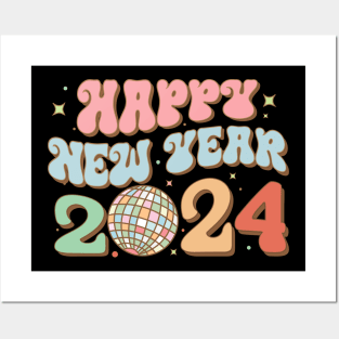 Happy New Year 2024 Posters and Art